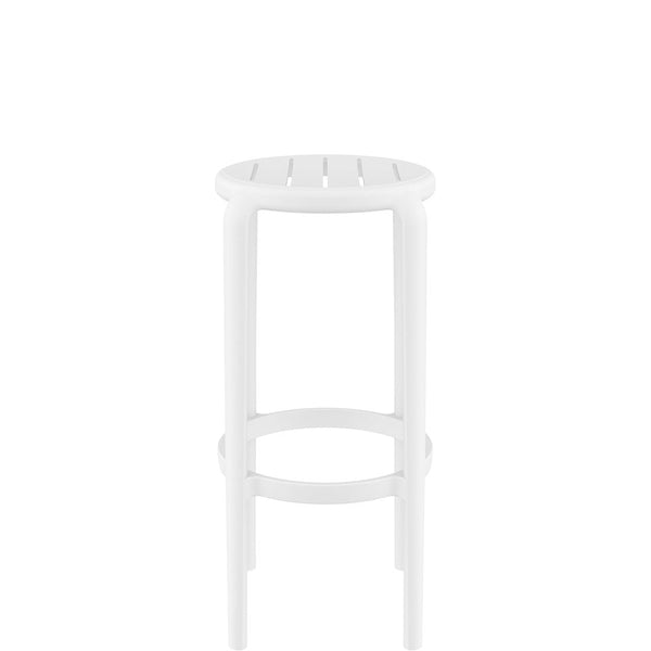 tom bar stool 75cm white
