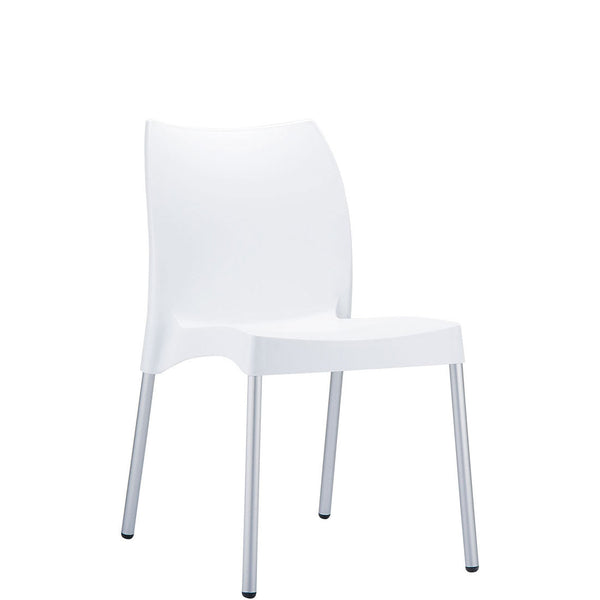 vita commercial chair white