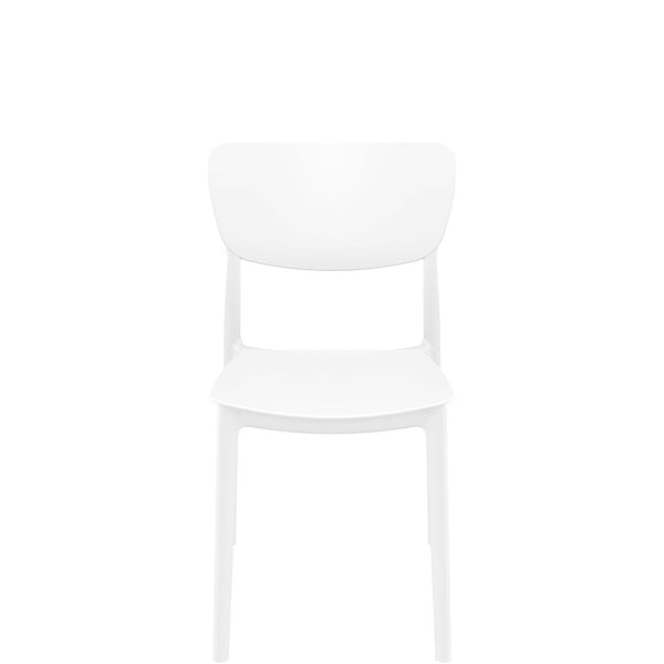 siesta monna commercial chair white