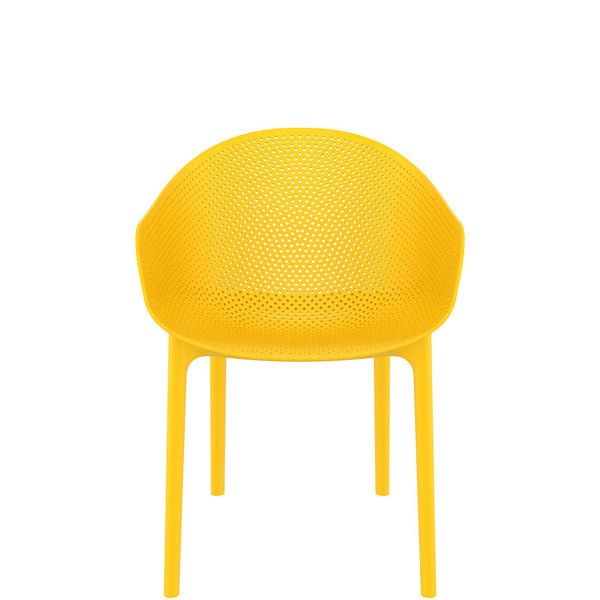 siesta sky commercial chair yellow