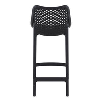siesta air outdoor bar stool 65cm black 4