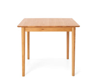 nordic extendable wooden dining table 90cm 2