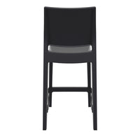 siesta maya outdoor bar stool 65cm black 5