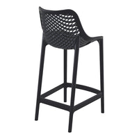 siesta air bar stool 65cm black 3
