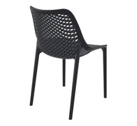 siesta air outdoor chair black 2