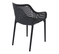 siesta air xl outdoor chair black 3