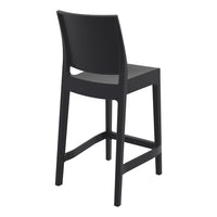 siesta maya bar stool 65cm black 4