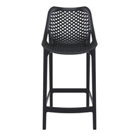 siesta air kitchen bar stool 65cm black 5