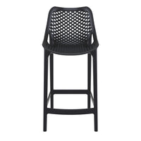 siesta air bar stool 65cm black 5