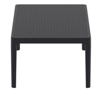 siesta sky lounge table black 1