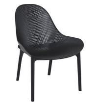siesta sky lounge outdoor chair black 1