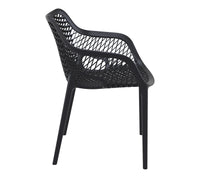 siesta air xl commercial chair black 2