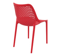 siesta air commercial chair red 3