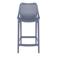 siesta air bar stool 65cm dark grey 2