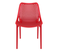siesta air commercial chair red 1