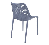 siesta air outdoor chair dark grey 3