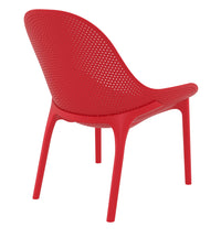 siesta sky lounge outdoor chair red 4