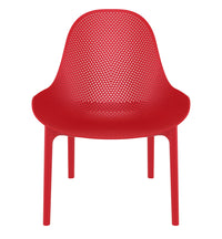siesta sky lounge outdoor chair red 2