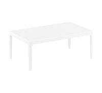 siesta sky lounge table white 2