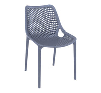 siesta air commercial chair dark grey 5