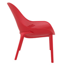 siesta sky lounge outdoor chair red 3