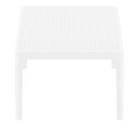 siesta sky lounge table white 1