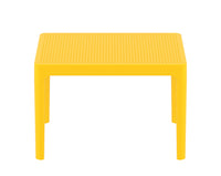 siesta sky side table yellow