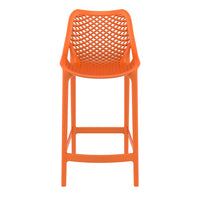 siesta air breakfast bar stool 65cm orange 5