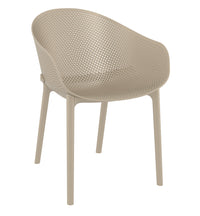 siesta sky outdoor chair taupe 1
