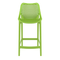 siesta air breakfast bar stool 65cm green 2