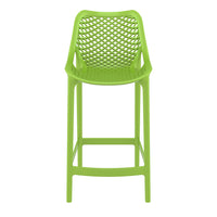 siesta air outdoor bar stool 65cm green 2