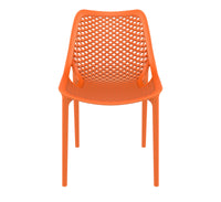 siesta air commercial chair orange 1