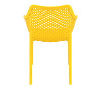 siesta air xl commercial chair yellow 4