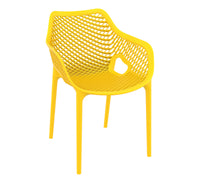 siesta air xl commercial chair yellow 5