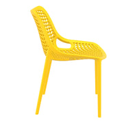 siesta air commercial chair yellow 2