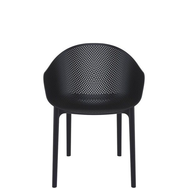 siesta sky outdoor chair black