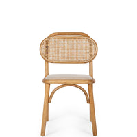 cuban wooden chair natural oak
