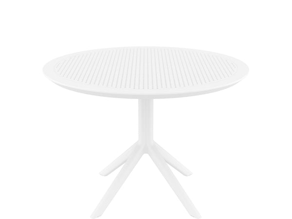 siesta sky round table white