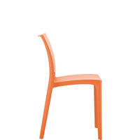 siesta maya outdoor chair orange 1