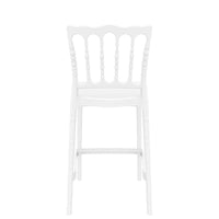 siesta opera outdoor bar stool 65cm white 2