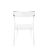 siesta flash chair white/clear 2