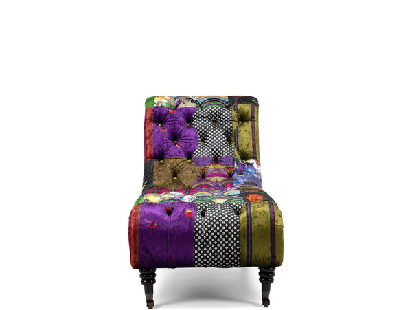 patchwork chaise