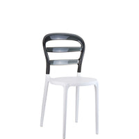 siesta miss bibi chair white/black 3