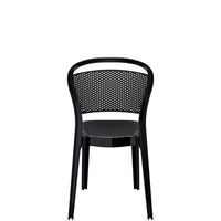 siesta bee outdoor chair gloss black 3