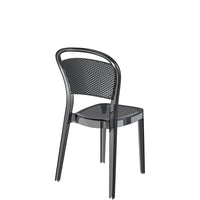 siesta bee chair transparent black 4