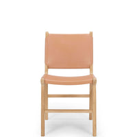 fusion dining chair plush leather