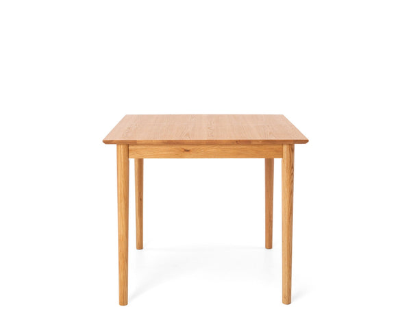 nordic extendable wooden dining table 90cm