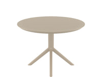 siesta sky round table taupe 1