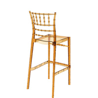 siesta chiavari outdoor bar stool 75cm amber 1