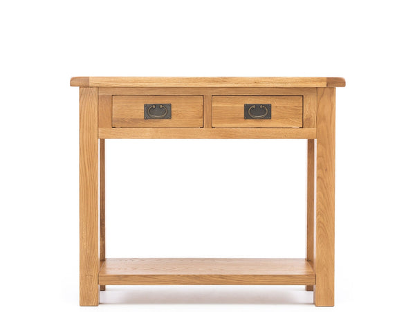 solsbury wooden console table 100cm